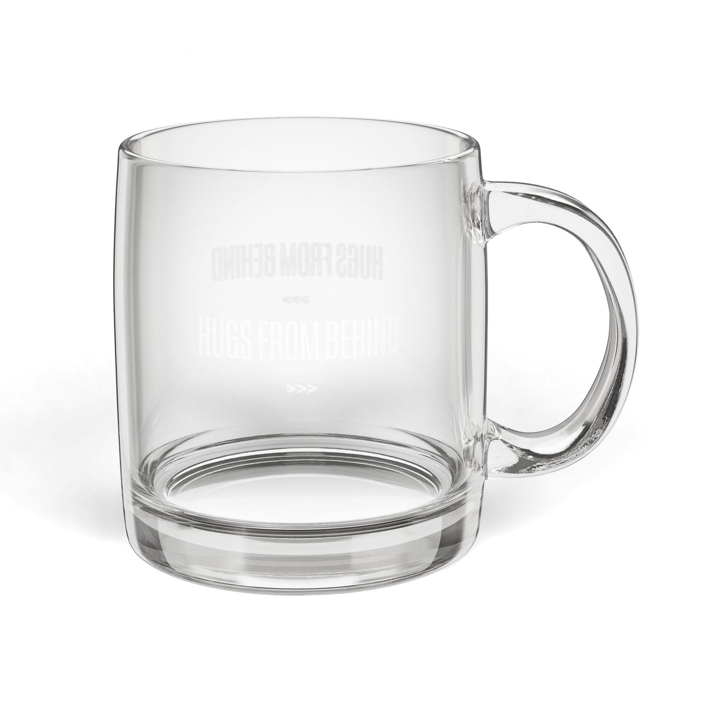 Hugs From Behind >>> Engraved Coffee Mug